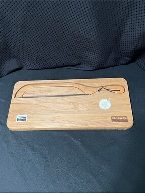 Out of the Woods of Oregon - Natural Red Alder Wood Knife Board and Slicer